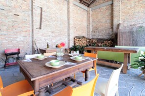 House, Patio | Terrace/patio - La Casa Dei Nonni House With Private Pool Torino (Brozolo)