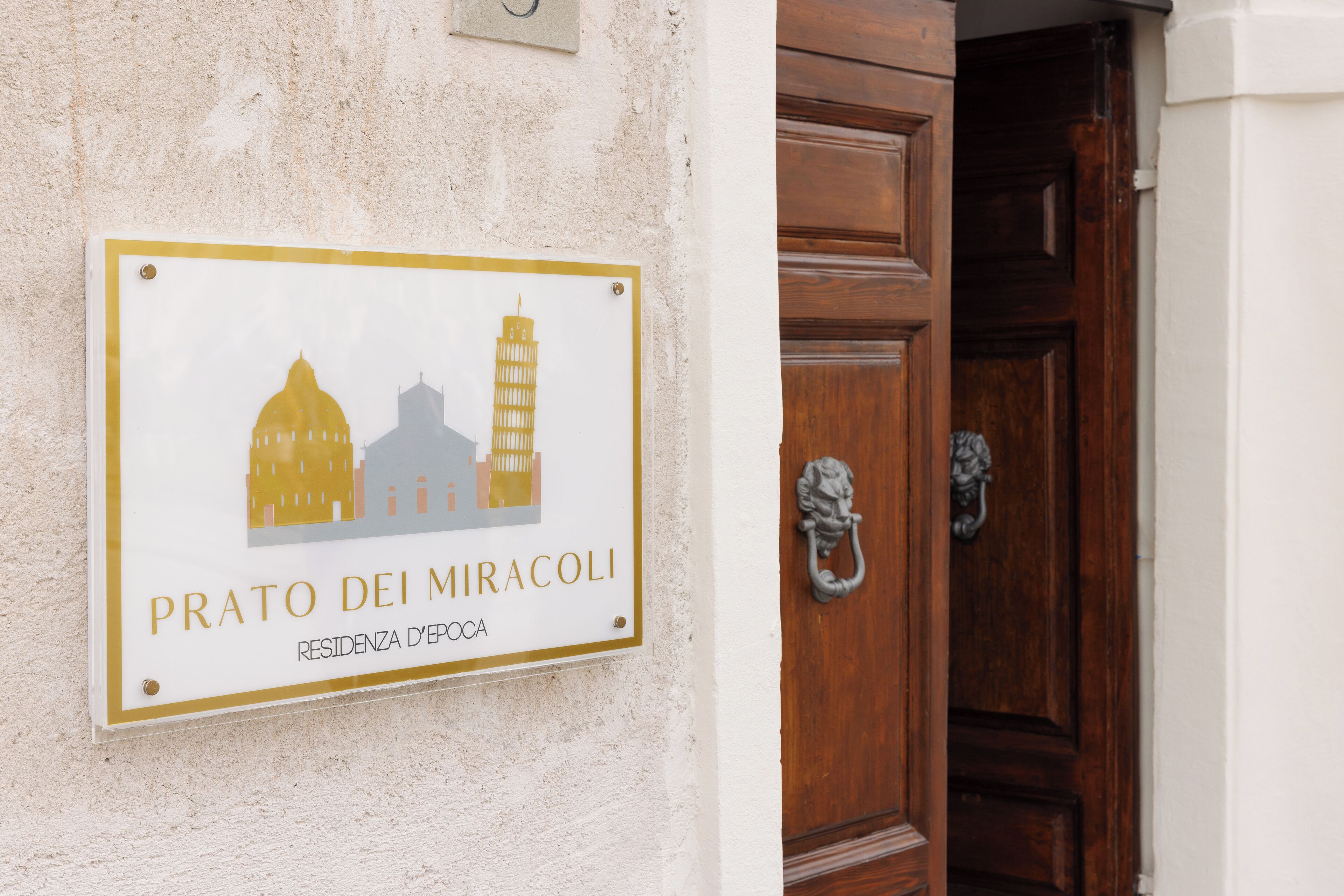 Fassade der Unterkunft