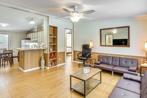 Fachada de la propiedad