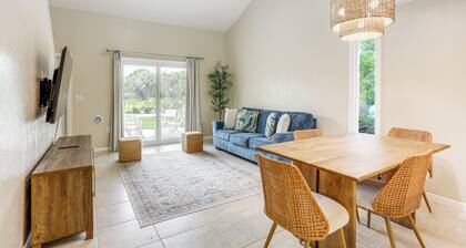 By Fort Pierce Inlet State Park! Condo w/ Yard