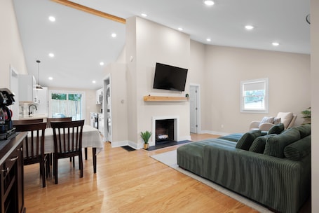 Interior. Cruise Buckeye Lake in a 6-Seater Golf Cart & Unwind by the Fire Pit