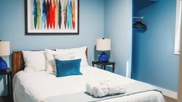 4 chambres, bureau, lit parapluie, Wi-Fi gratuit