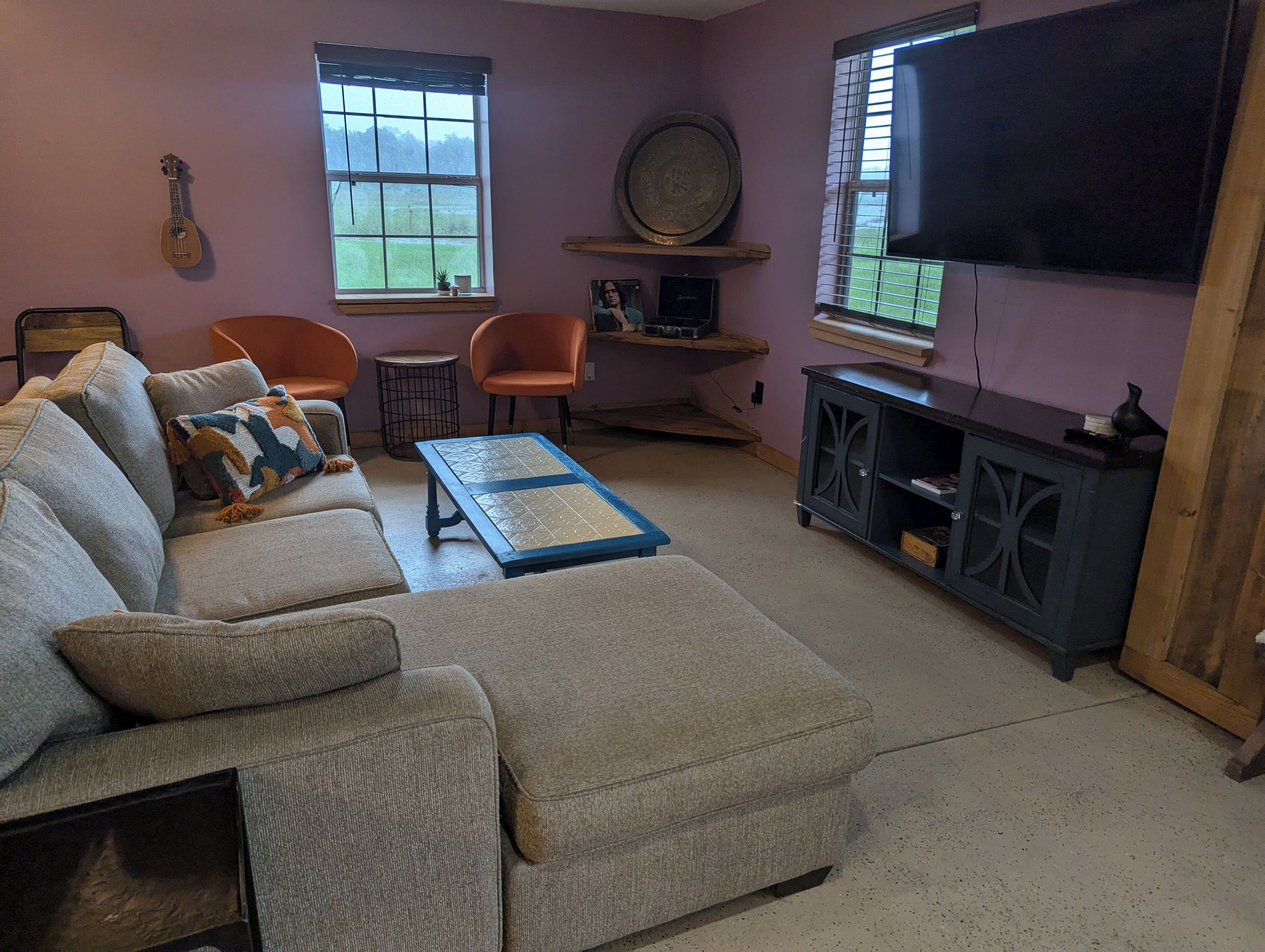 Smart TV, books, music library