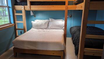 1 makuuhuone, työpöytä, silitysrauta/-lauta, Wi-Fi