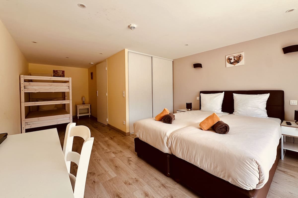 Quadruple Room, Balcony, Mountain View | In-room safe, blackout curtains, soundproofing