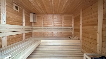 Sauna, mud baths, massages