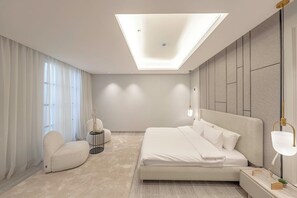 Appartement Luxe, cuisine, vue jardin | 1 chambre, chambres insonorisées