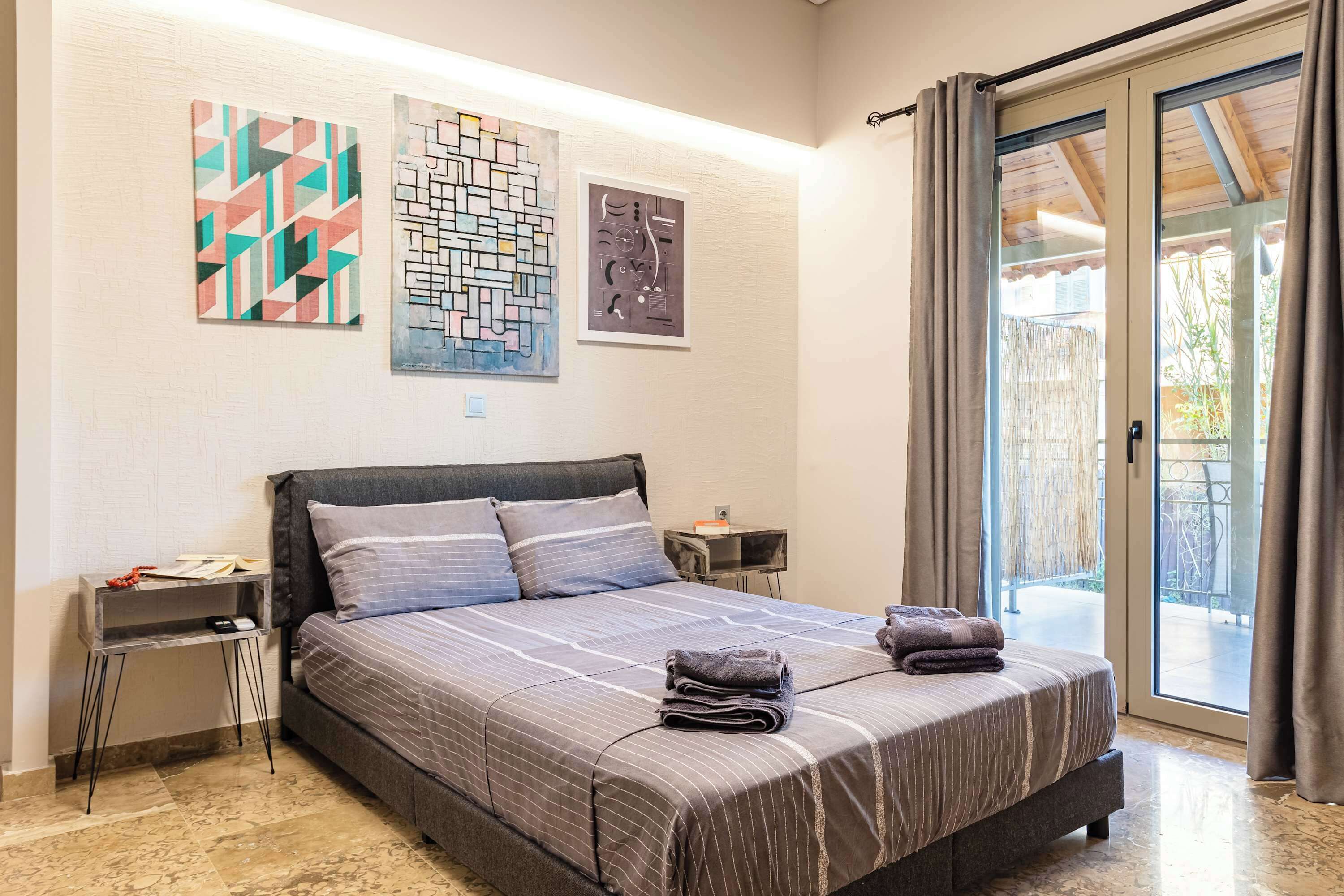 1 bedroom, iron/ironing board, travel crib, WiFi