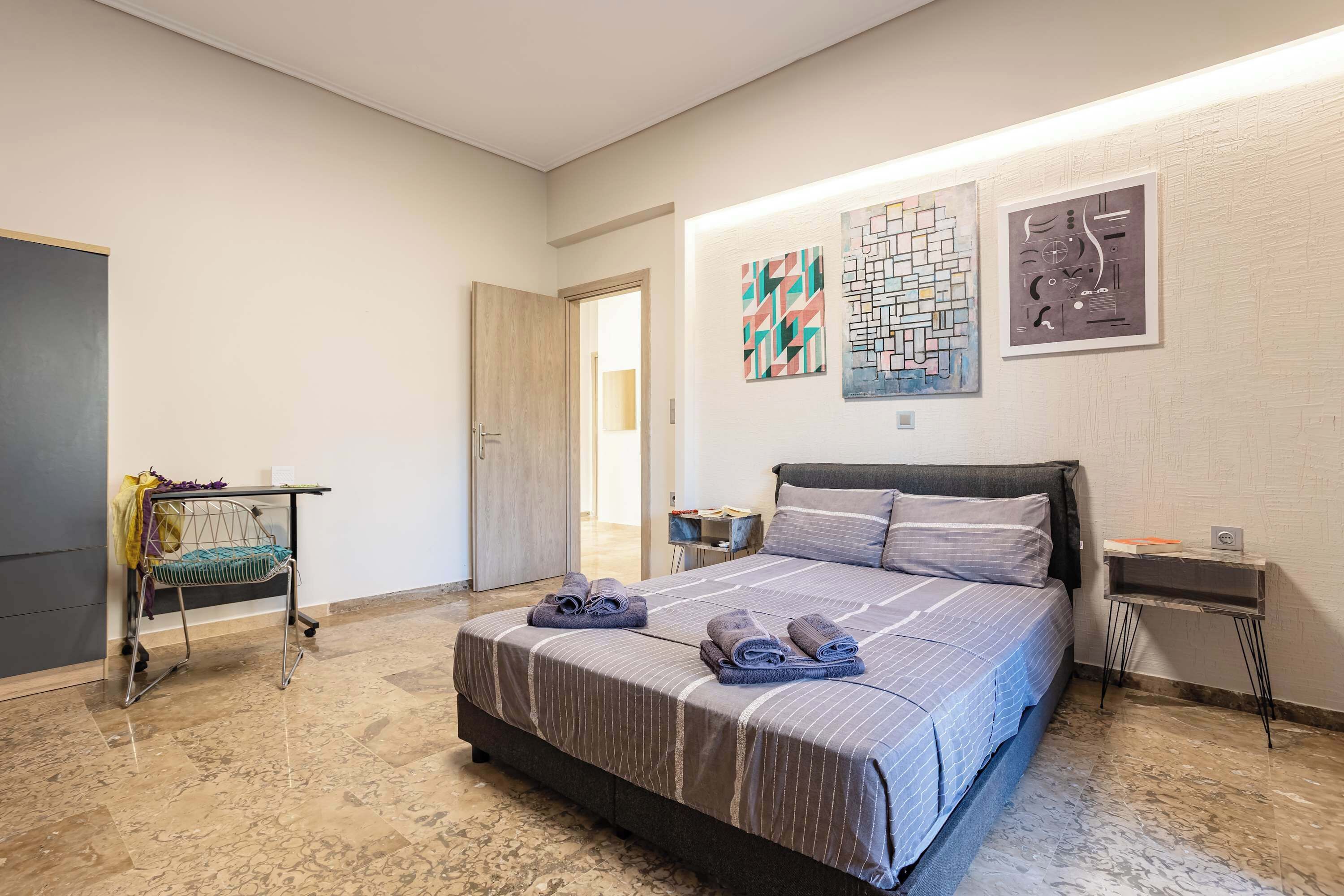 Bright Bedroom space
