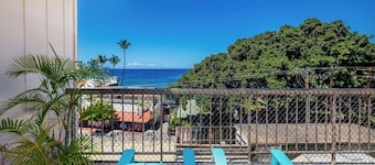 Kona Plaza#411 Top Floor In Heart of Kona Town, Ac & Elevators!