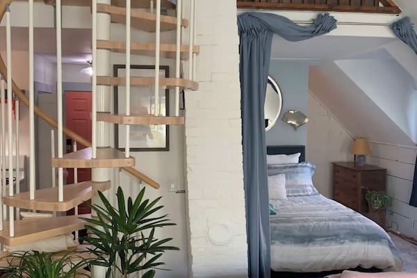 2 soveværelser, strygejern/strygebræt, weekendseng, gratis Wi-Fi