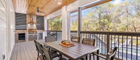 Restaurante al aire libre