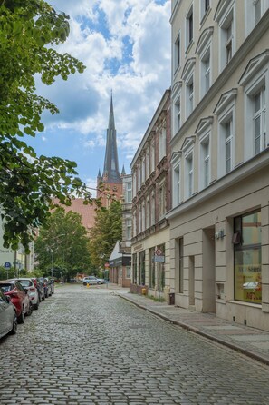 Façade de l’hébergement