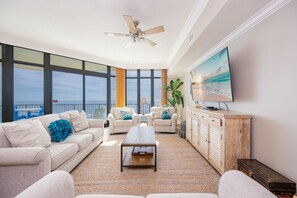 Leilighet, 3 soverom | Oppholdsområde