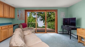 Cottage, 5 Bedrooms | Living area | Smart TV - Camp Roosevelt 5 Bedroom Cottage by RedAwning (Shelburne)