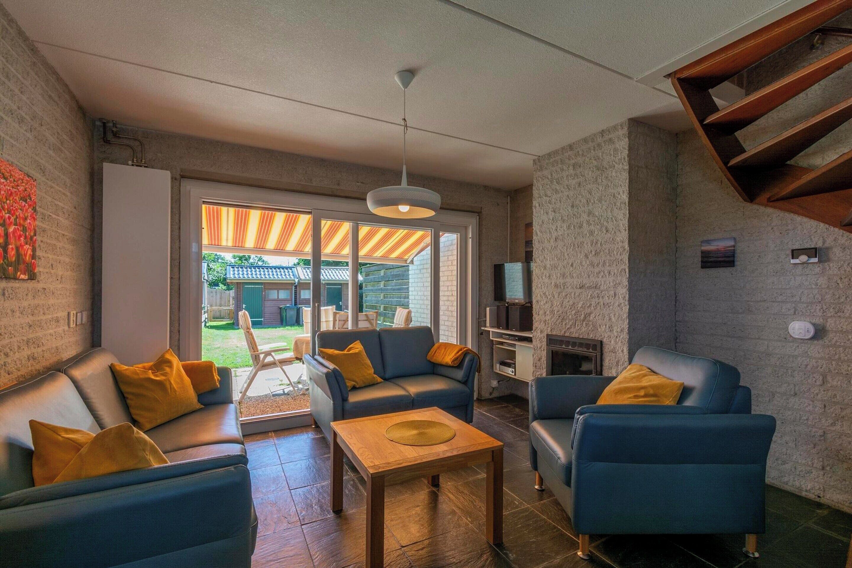 House | Living room | Fireplace