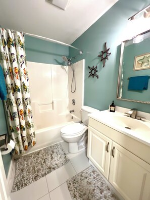 Hair dryer, towels, toilet paper - Cozy and comfortable two bedroom home that is perfect for your stay in Jensen!  (Jensen Beach)
