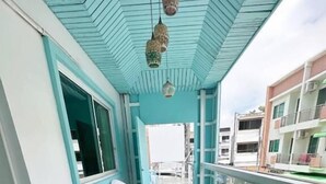 Dobbeltrom – deluxe, balkong | Terrasse/patio