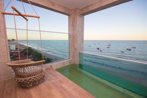 Deluxe Double Room, Balcony, Sea View | View from room - JANGA HOTEL BOUTIQUE (Maragogi)