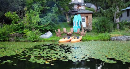 Lake House, Sauna, Game Room, Kayak, Paddleboard