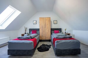 2 habitaciones, wifi y ropa de cama