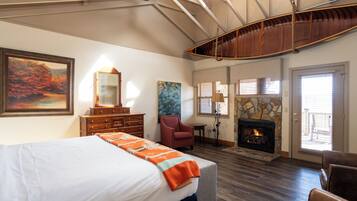 Suite estudio Deluxe, 1 cama King size | Ropa de cama de alta calidad, wifi gratis y ropa de cama