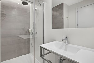 In-room safe, desk, laptop workspace, blackout drapes