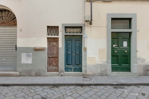 Fassade der Unterkunft