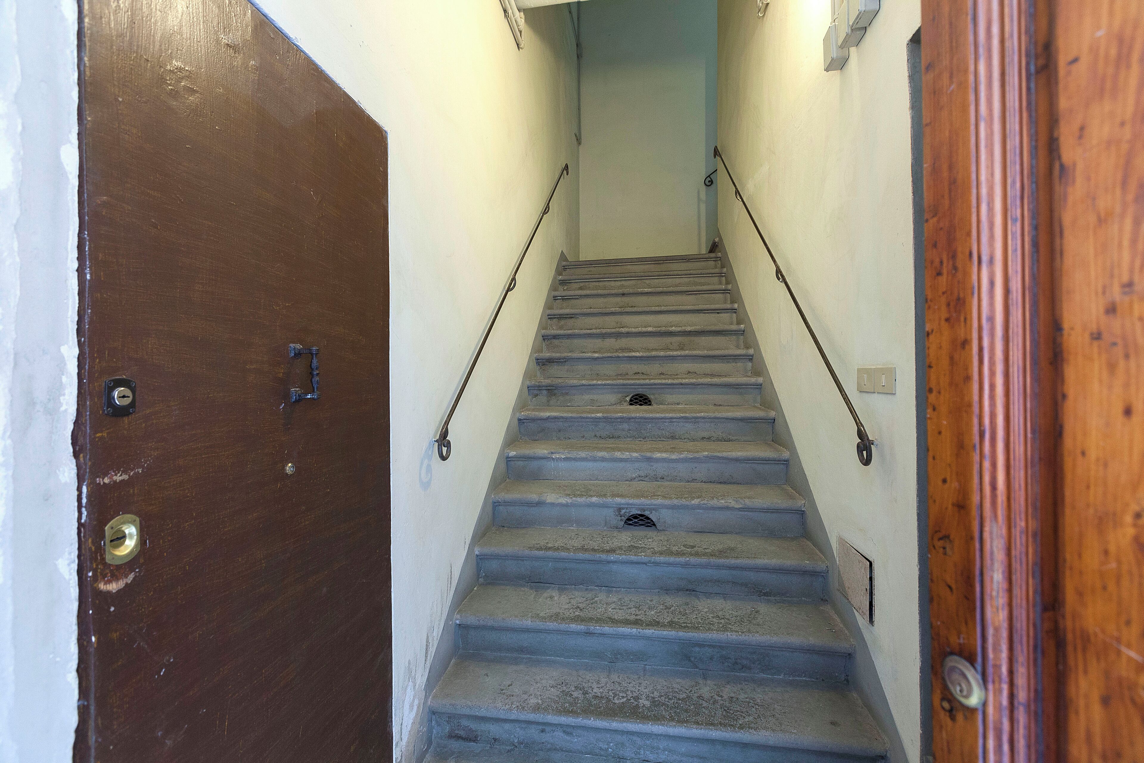 Interior entrance