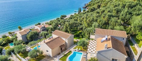 Una piscina riscaldata