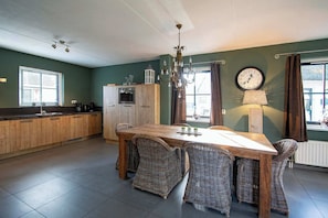 Villa | Dining - Villa in Callantsoog With Whirlpool and Beach (Callantsoog)