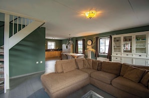 Villa | Living room - Villa in Callantsoog With Whirlpool and Beach (Callantsoog)