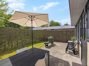 Bungalow | Balcony - Bungalow in Sint Maartenszee Near Sandy Beach (Sint Maartensvlotbrug)