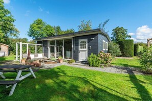 Bungalow | Exterior - Luxurious Bungalow With Terrace (Sint Maartensvlotbrug)