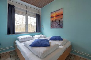 Bangalô | 3 quartos, individualmente mobiliados