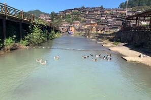 Unclassified image, 3 of 44, button - Xijiang miao village listen to tao xuan hotel (Leishan)