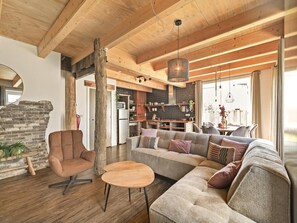 Living room - Vossehoeck 3 Apartment With Nature Reserve View (Callantsoog)