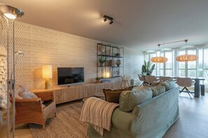 Apartment | Living room - Apartment in Groote Keeten Near Beach (Callantsoog)