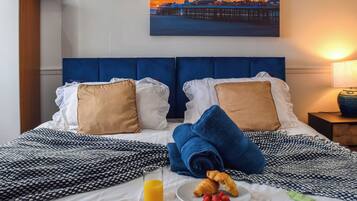 10 habitaciones, wifi gratis y ropa de cama