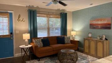 Smart TV, DVD player, video library, printers