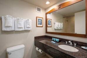 Hair dryer, towels