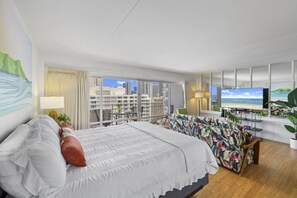 1 bedroom, iron/ironing board, travel cot, WiFi