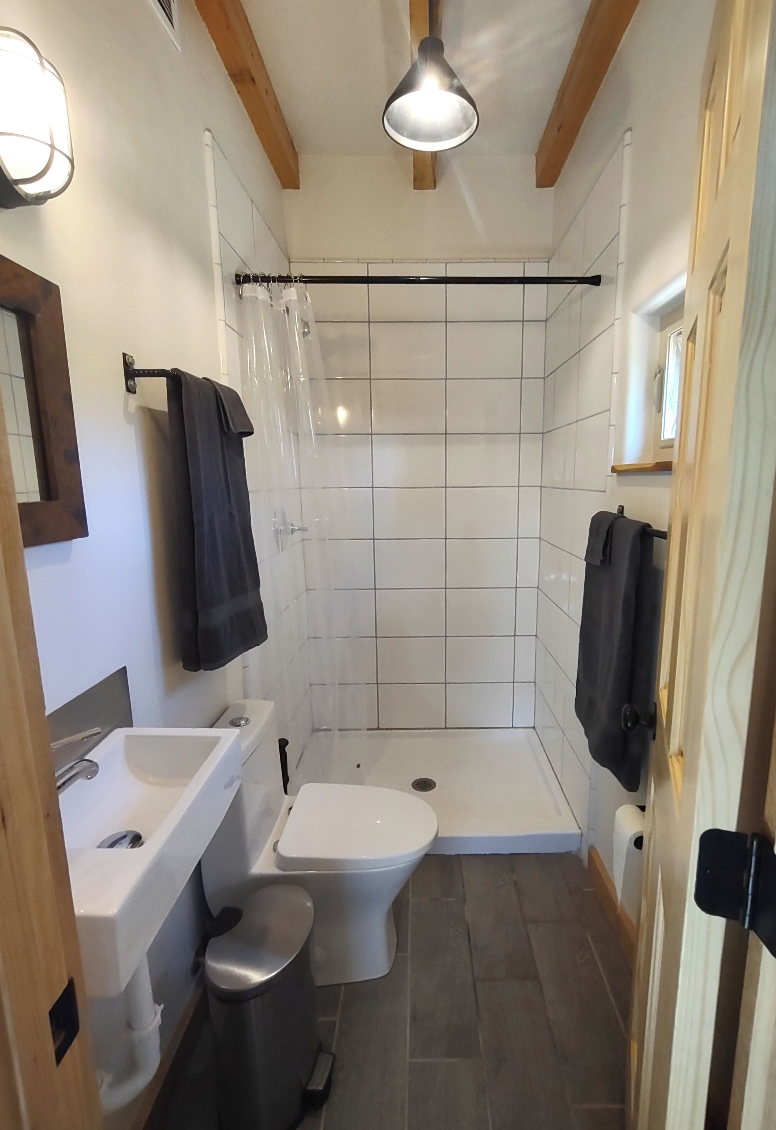 Dusche, Handtücher