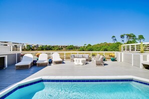 Una piscina climatizada
