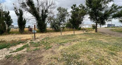 Electric Only RV Spot, with horse pens available!