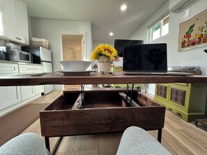 Fridge, microwave, oven, stovetop - Cozy Studio Vibes | Downtown San Luis Obispo, CA | Near Beach & Trails (San Luis Obispo)