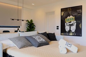 2 Schlafzimmer, Zimmersafe, Bügeleisen/Bügelbrett, Reisekinderbett