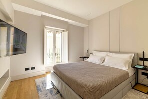 2 Schlafzimmer, Zimmersafe, Bügeleisen/Bügelbrett, Reisekinderbett