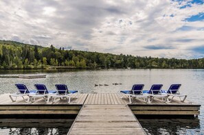 Property grounds - Mont-Tremblant North side | Scandinavian Chalet with Spa (Les Laurentides)