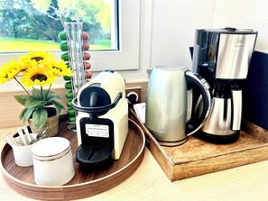 Coffee and/or coffee maker - La Villa Ti An Dudou Luxe et Confort, Plages, Gr34 (Clohars-Carnoët)